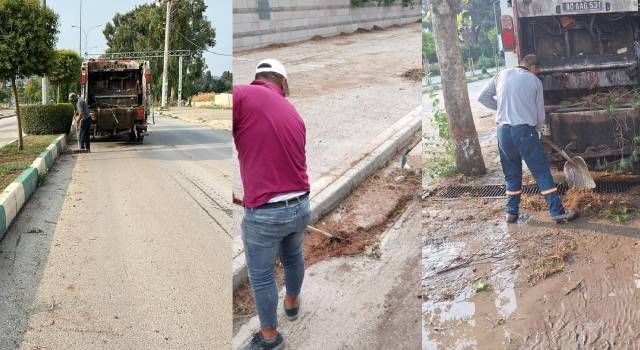 Osmaniye'de Fırtına ve Sağanak Yağışın Zararları Gideriliyor