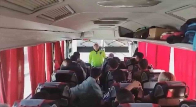 Polis ekiplerinden bayram denetimi