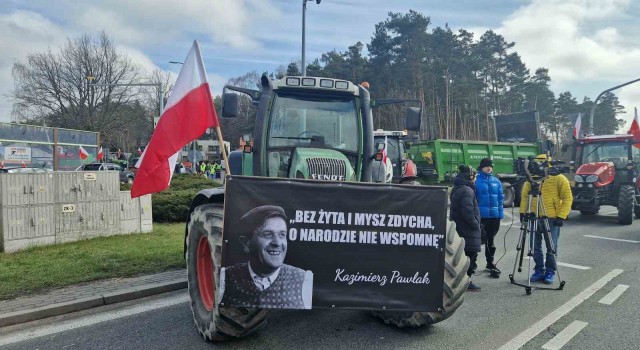 Polonyalı çiftçiler yeniden sokağa indi