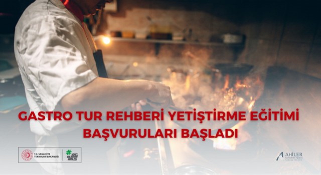 Rehberlere Gastronomi eğitimi verilecek