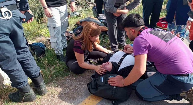 Sakaryada 12 kişinin yaralandığı kazada midibüsün freni patlamış