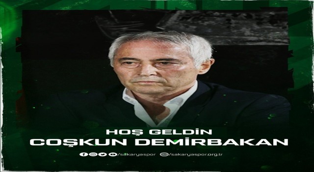 Sakaryaspor, Coşkun Demirbakan ile anlaştı