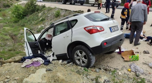 Tavşanlıda trafik kazası: 2 yaralı