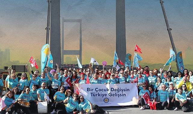 TEGV koşucuları 46. İstanbul Maratonu'nda adımlarını nitelikli eğitim desteği için atacak