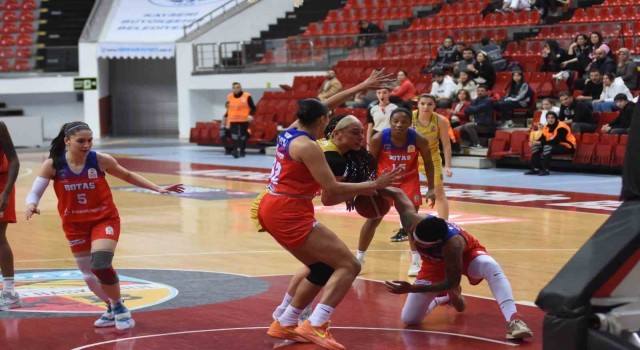 TKBL:  Melikgazi Kayseri Basketbol:75 - BOTAŞ: 80