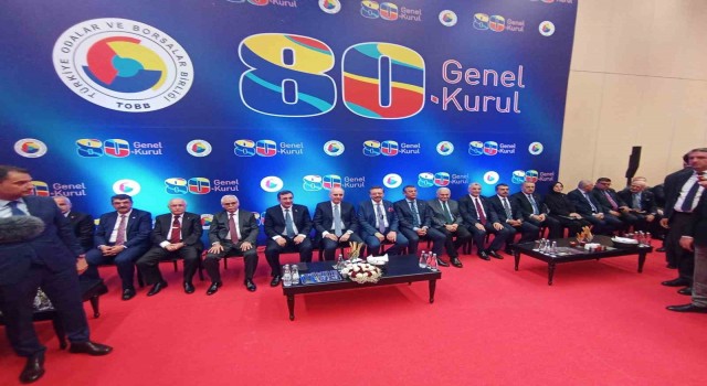 TOBB 80. Genel Kurulu akşam yemeği ATO Congresiumda yapıldı