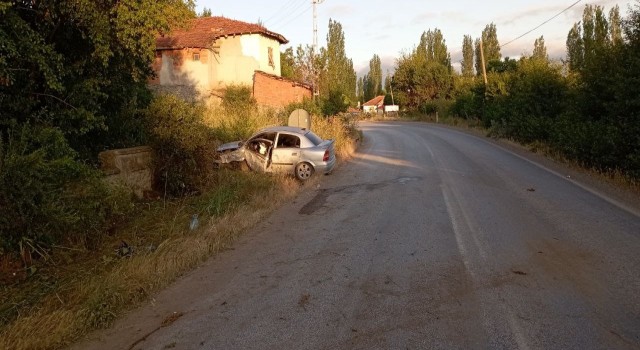 Tokatta direksiyon başında uyuyan sürücü kazaya neden oldu: 4 yaralı