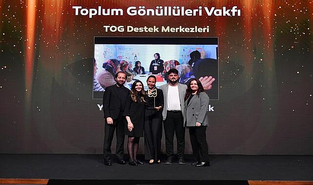 Toplum Gönüllüleri Vakfı'na Felis Ödülü!