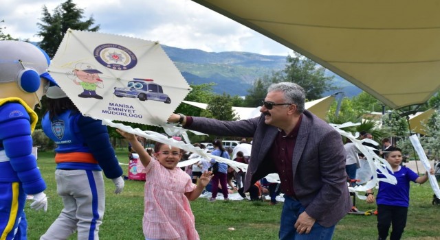 Trafik Haftasında Uçurtma Şenliği düzenlendi