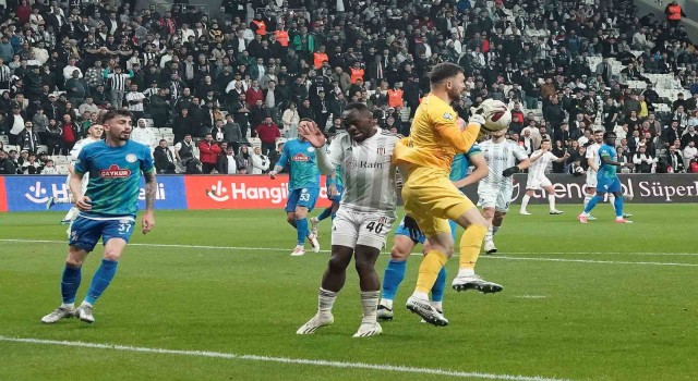 Trendyol Süper Lig: Beşiktaş: 3 - Çaykur Rizespor: 2 (Maç sonucu)