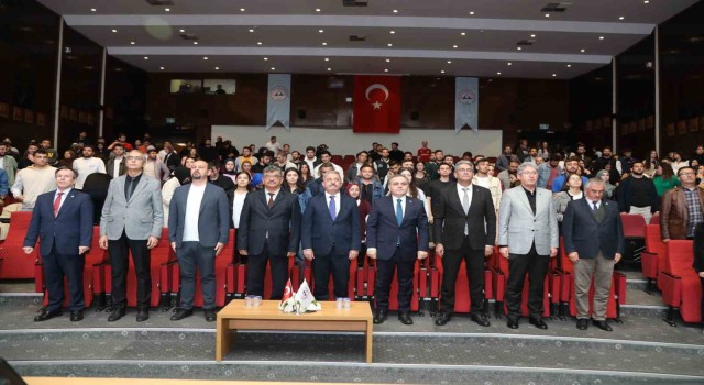 TÜRKSOY Genel Sekreter Yardımcısı Sayit Yusuf ERÜde konferans verdi