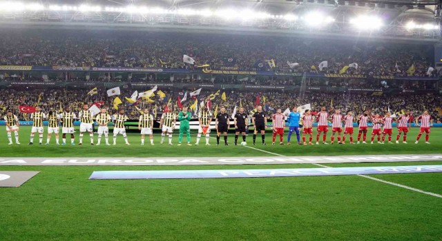 UEFA Avrupa Konferans Ligi: Fenerbahçe: 1 - Olympiakos: 0 (Maç devam ediyor)