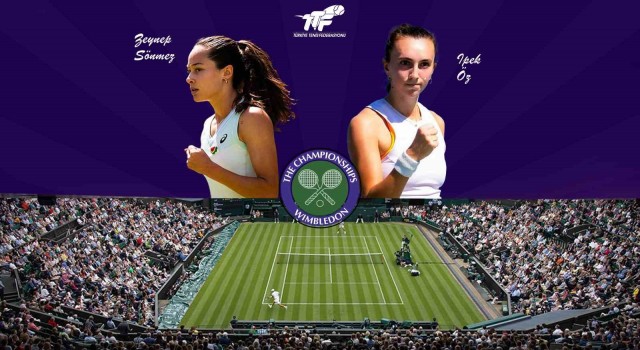 Wimbledonda Zeynep Sönmez ve İpek Özden çifte galibiyet