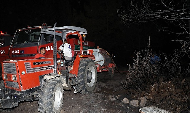 Yangına İlk Müdahale Tankerleri Orman Yangınlarında Etkili Oldu