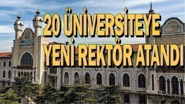 Yayımlanan Yeni Kararnameyle Vakıf Ve Devlet Üniversitelerinde Rektör Atamaları Oldu