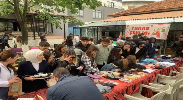 ZMYO ve Zonguldak Kent Konseyi İş Birliğiyle Takas Şenliği etkinliği düzenlendi